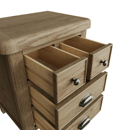 Norfolk Oak Bedside Cabinet - Extra Large