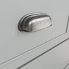 Norfolk Oak & Grey Painted Chest of Drawers - 2 Over 3