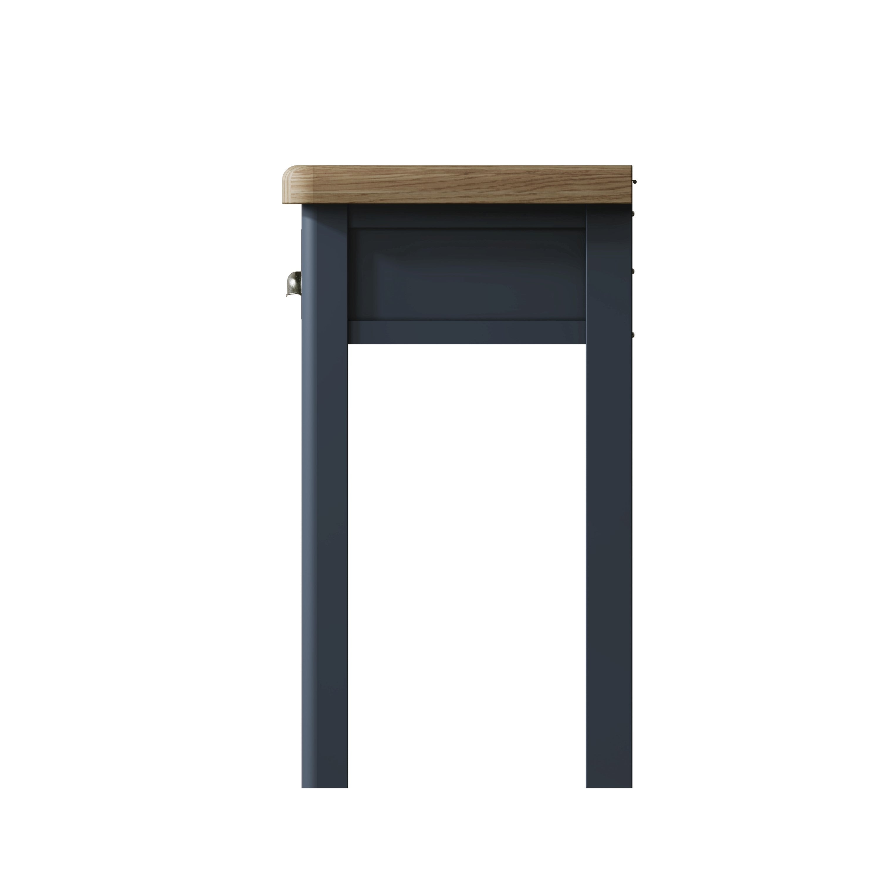 Norfolk Oak & Blue Painted Dressing Table - Showroom Clearance