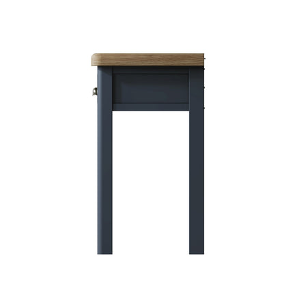 Norfolk Oak & Blue Painted Dressing Table - Showroom Clearance
