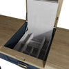 Norfolk Oak & Blue Painted Dressing Table