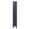 Norfolk Oak & Blue Painted Bookcase - Large