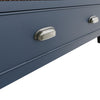Norfolk Oak & Blue Painted Bookcase - Large