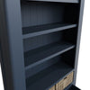 Norfolk Oak & Blue Painted Bookcase - Large