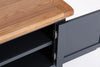 Hampshire Blue Painted & Oak TV Unit - Extra Large