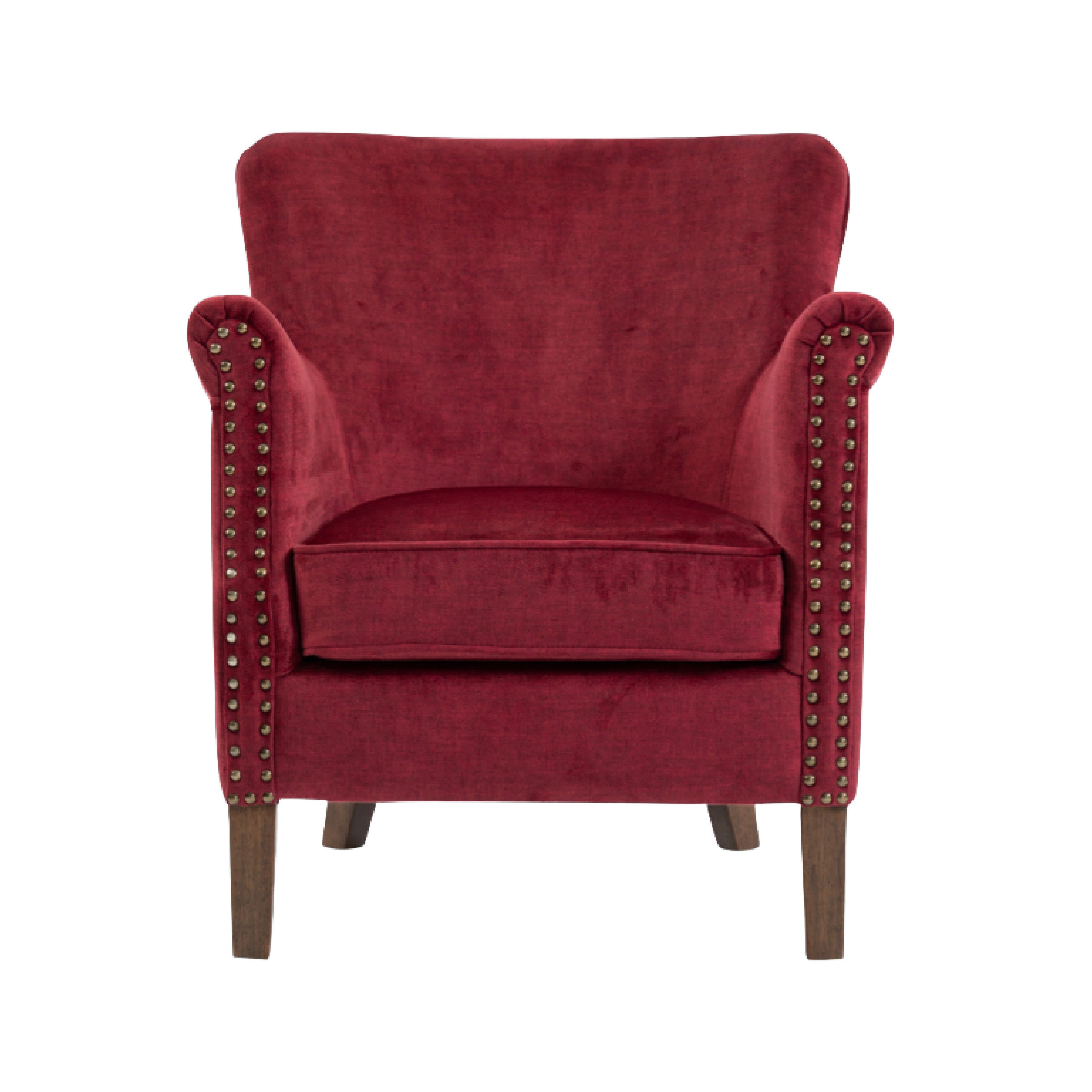 Harlow Accent Arm Chair - Bordeaux