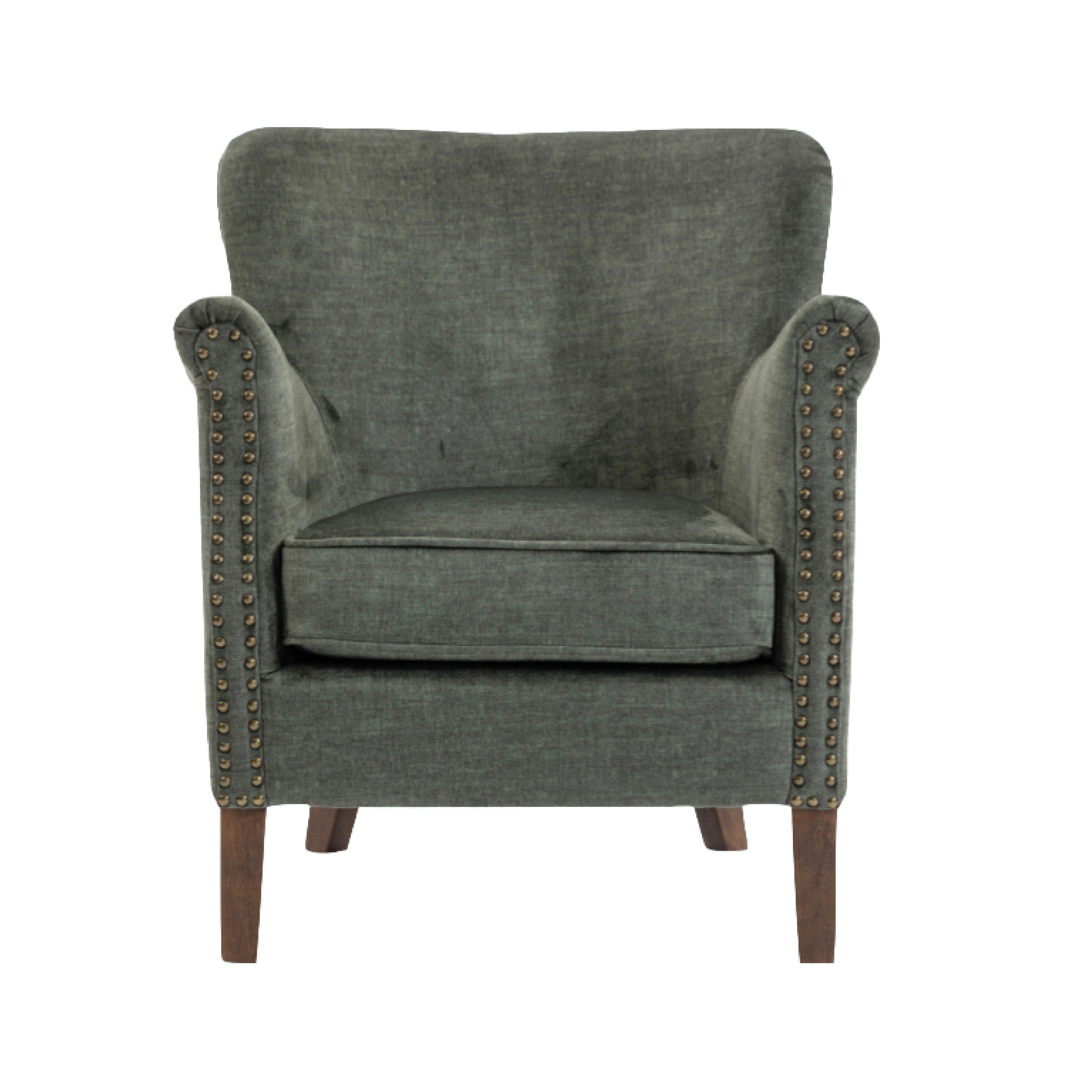 Harlow Accent Arm Chair - Winter Moss