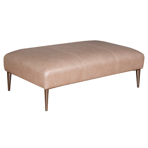 Buoyant Accent Harlow Leather Footstool