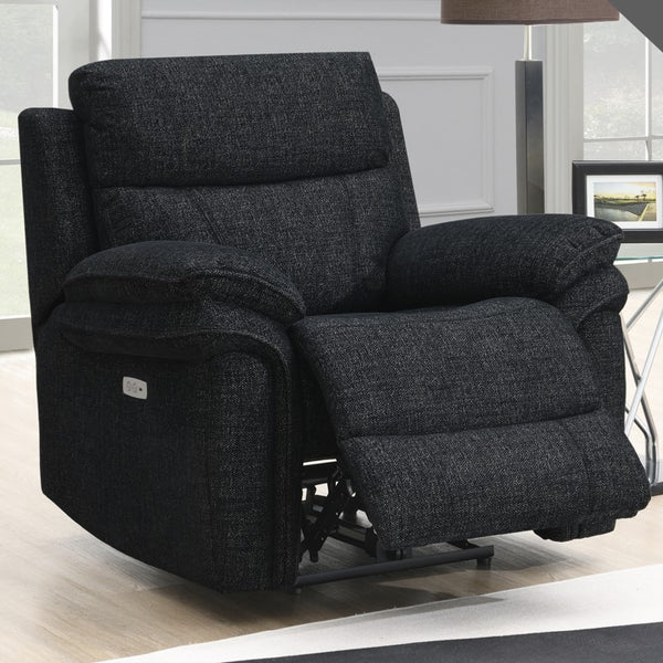 Harrow Sofa - Arm Chair Electric Recliner - Black