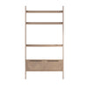 Havana Industrial Oak Open Bookcase