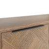Havana Industrial Oak Open Bookcase