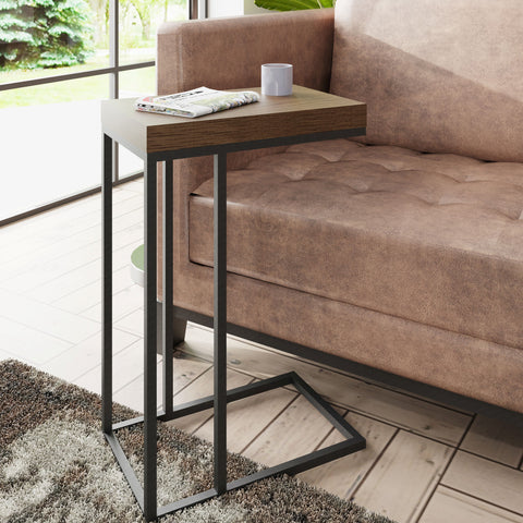 Havana Industrial Oak Sofa Table