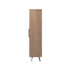 Havana Industrial Oak Wine Cabinet