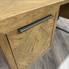 Havana Industrial Oak Desk