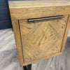 Havana Industrial Oak Desk
