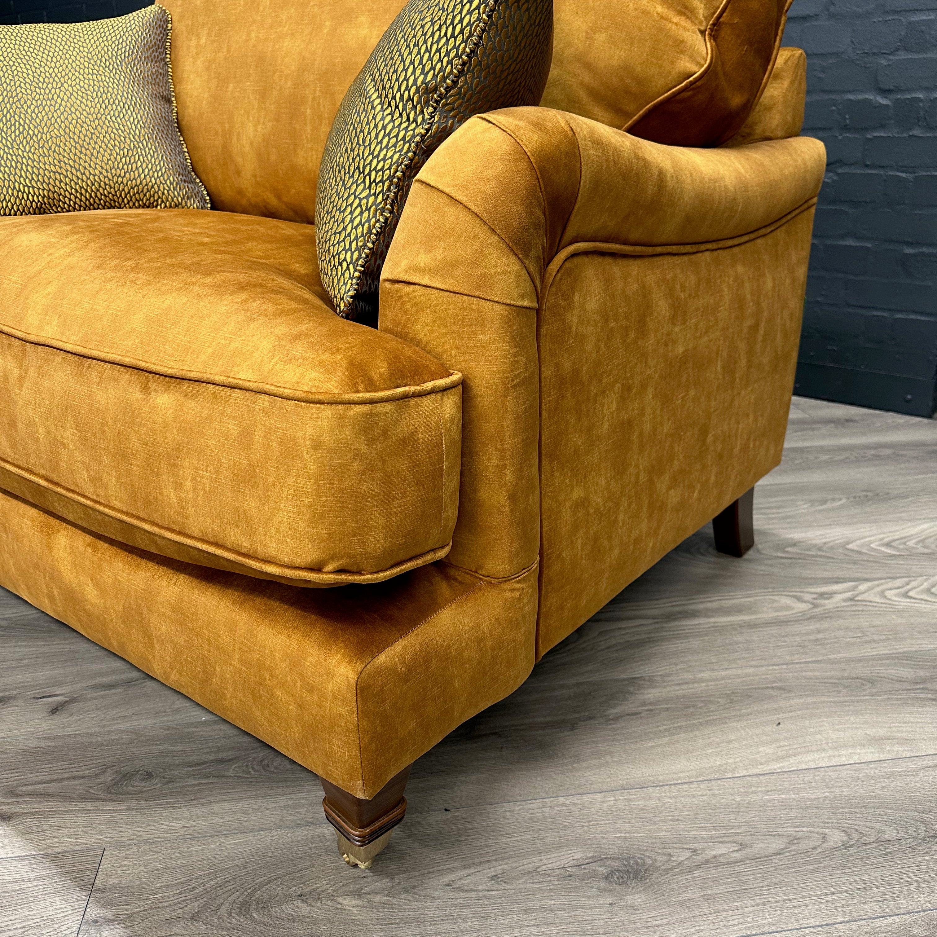 Beatrix Sofa - Love Chair - Sublime Tumeric