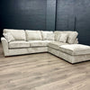 Atlantis Sofa - 2 Corner 1 with Footstool - Aaron Silver (Sold)