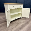 Modena Oak & White Sideboard - 2 Door, 2 Drawer