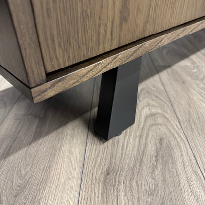 Stamford Dark Oak Petite Sideboard - 3 Door