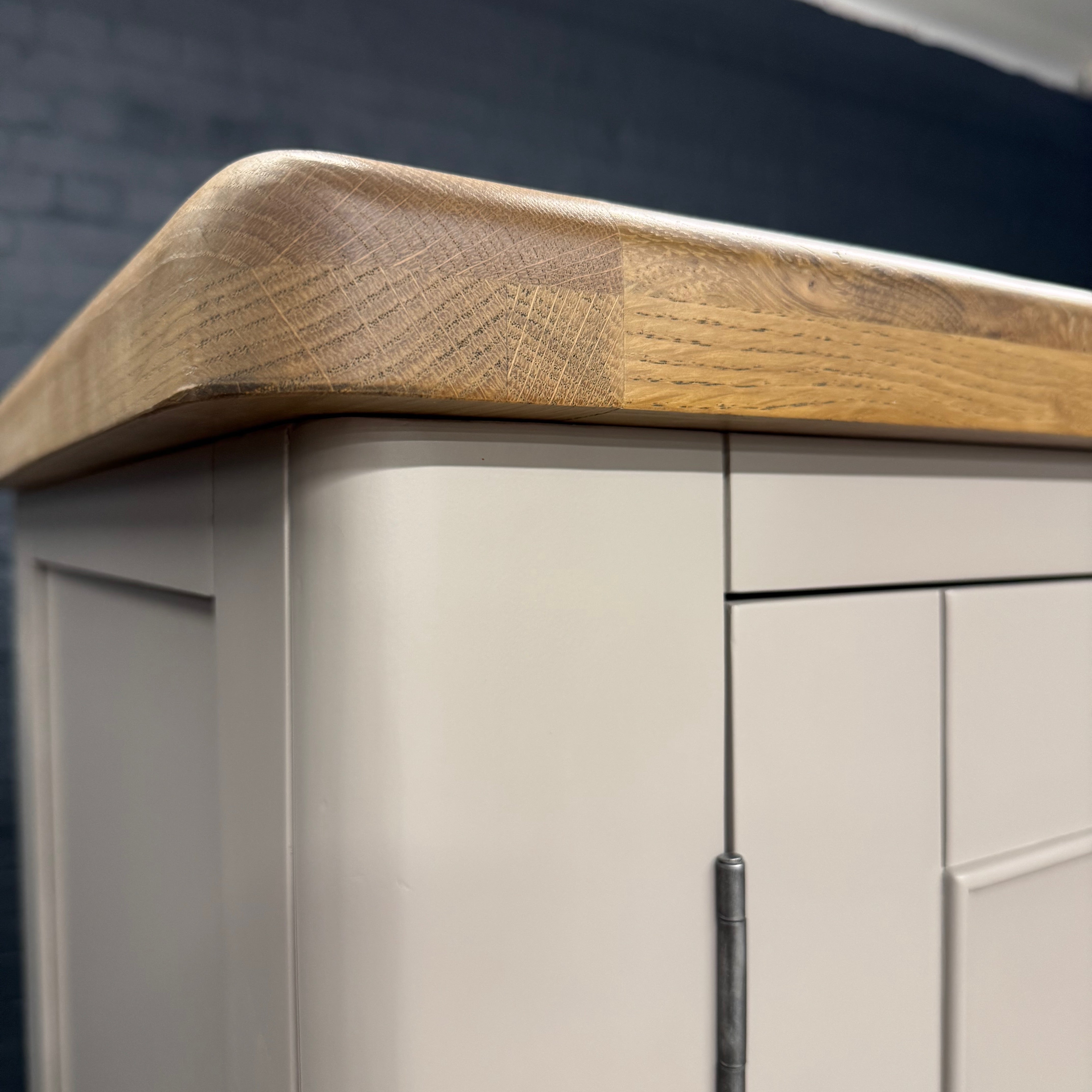 Norfolk Oak & Grey - 3 Door Wardrobe