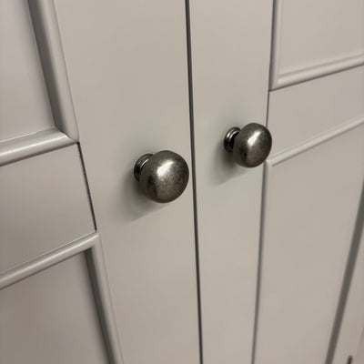 Norfolk Oak & Grey - 3 Door Wardrobe