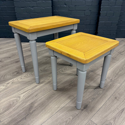 Harmony Nest of 2 Tables - Pewter