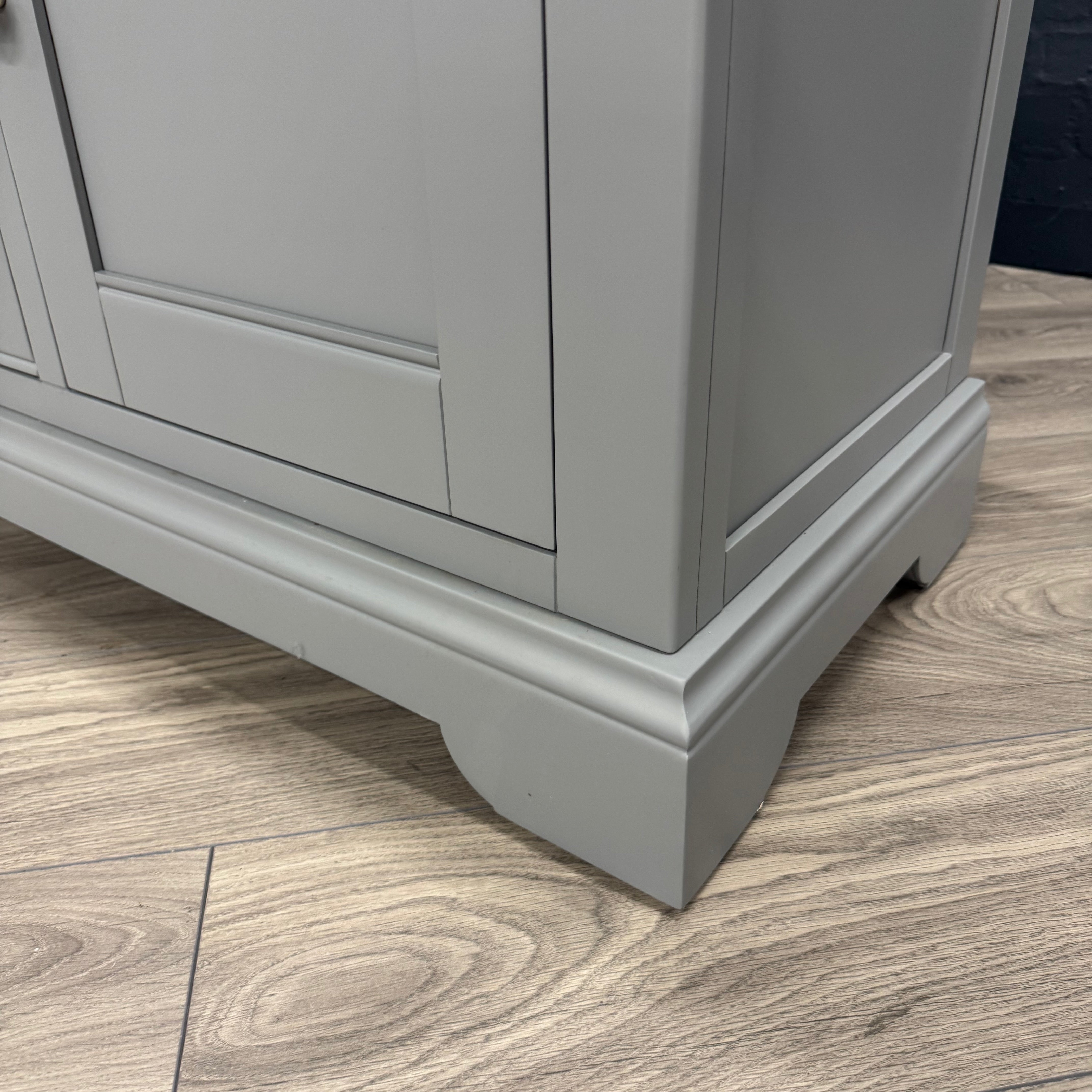 Harmony 2 Door, 6 Drawer Sideboard - Pewter