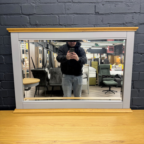 Harmony Wall Mirror - Pewter