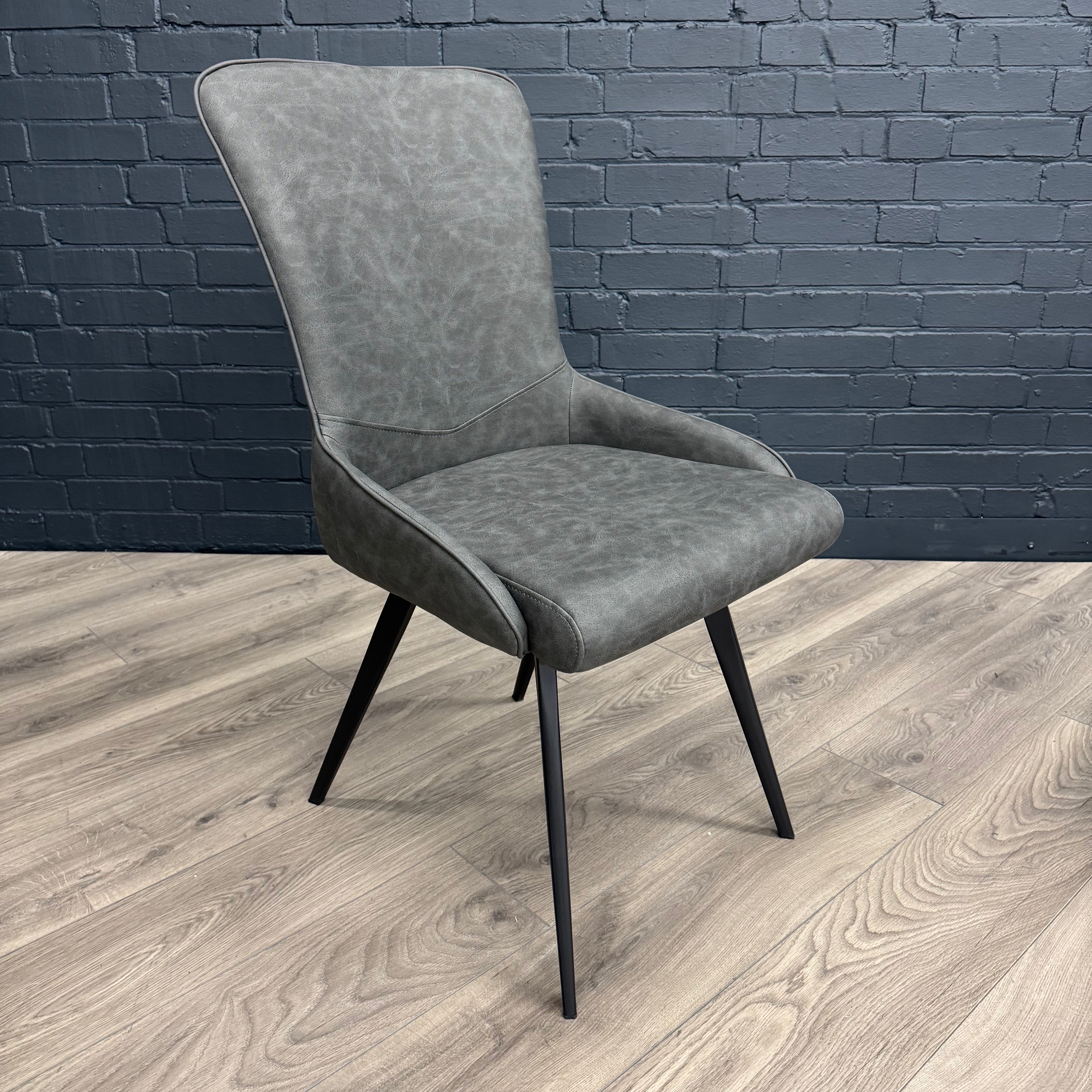 Stamford Oak Dining Table with Cross Leg Wooden Base - 160cm Extending Table PLUS X6 Austin Dining Chairs