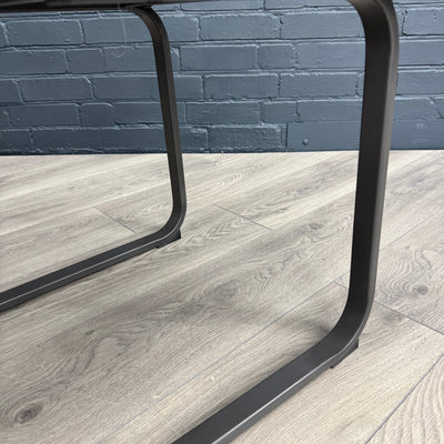Fusion Cantilever Dining Chair - Platinum