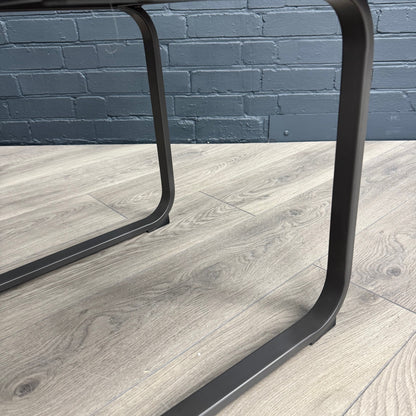 Fusion Cantilever Dining Chair - Platinum