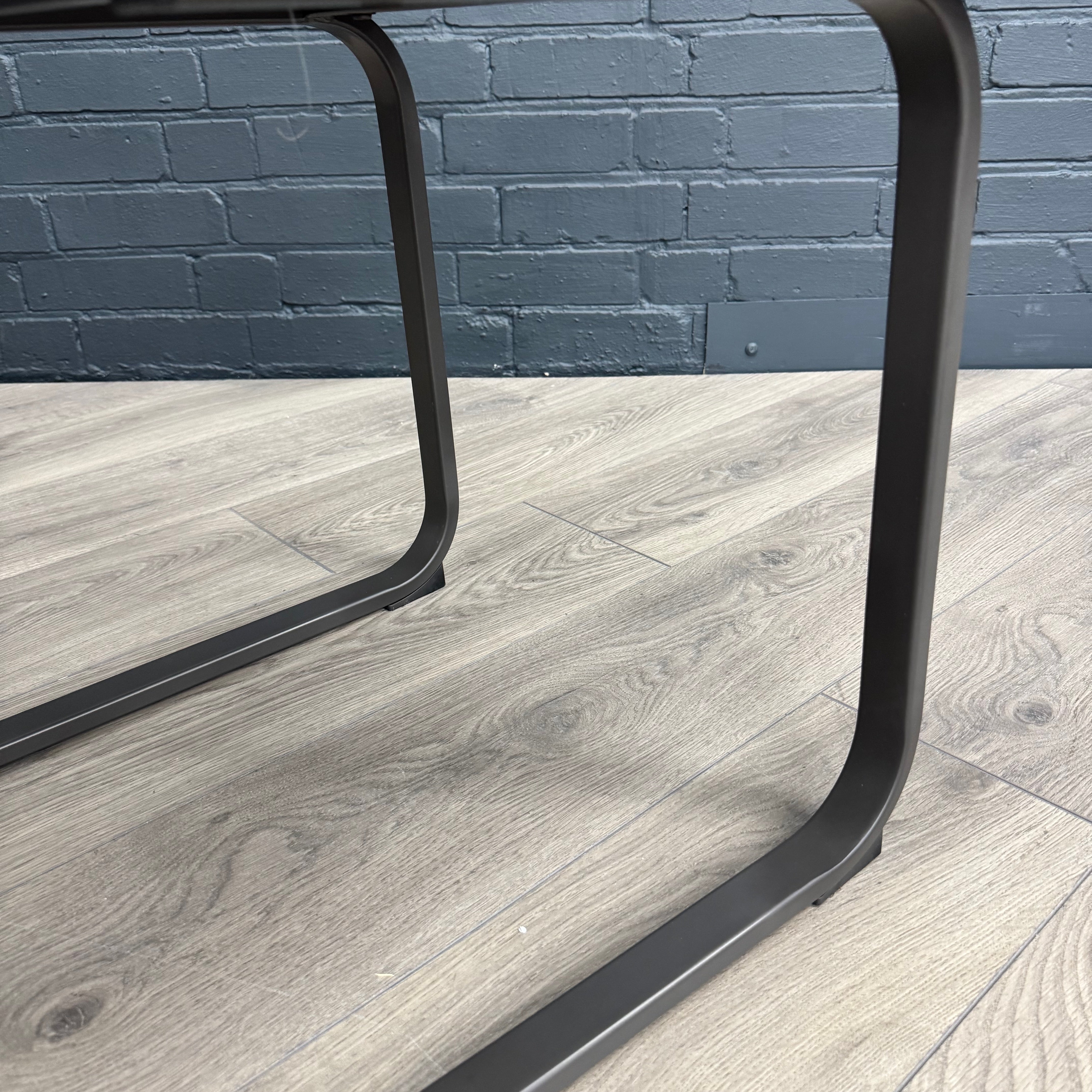 Fusion Cantilever Dining Chair - Platinum