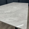 Imperia Sintered Stone - Large Table, PLUS 4x Grey Chairs
