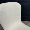 Fusion Oak - Compact Dining Table, PLUS 4x Ivory Chairs