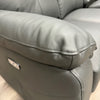 Milano Leather Sofa - 3 Seater - Electric Recliner - Anthracite