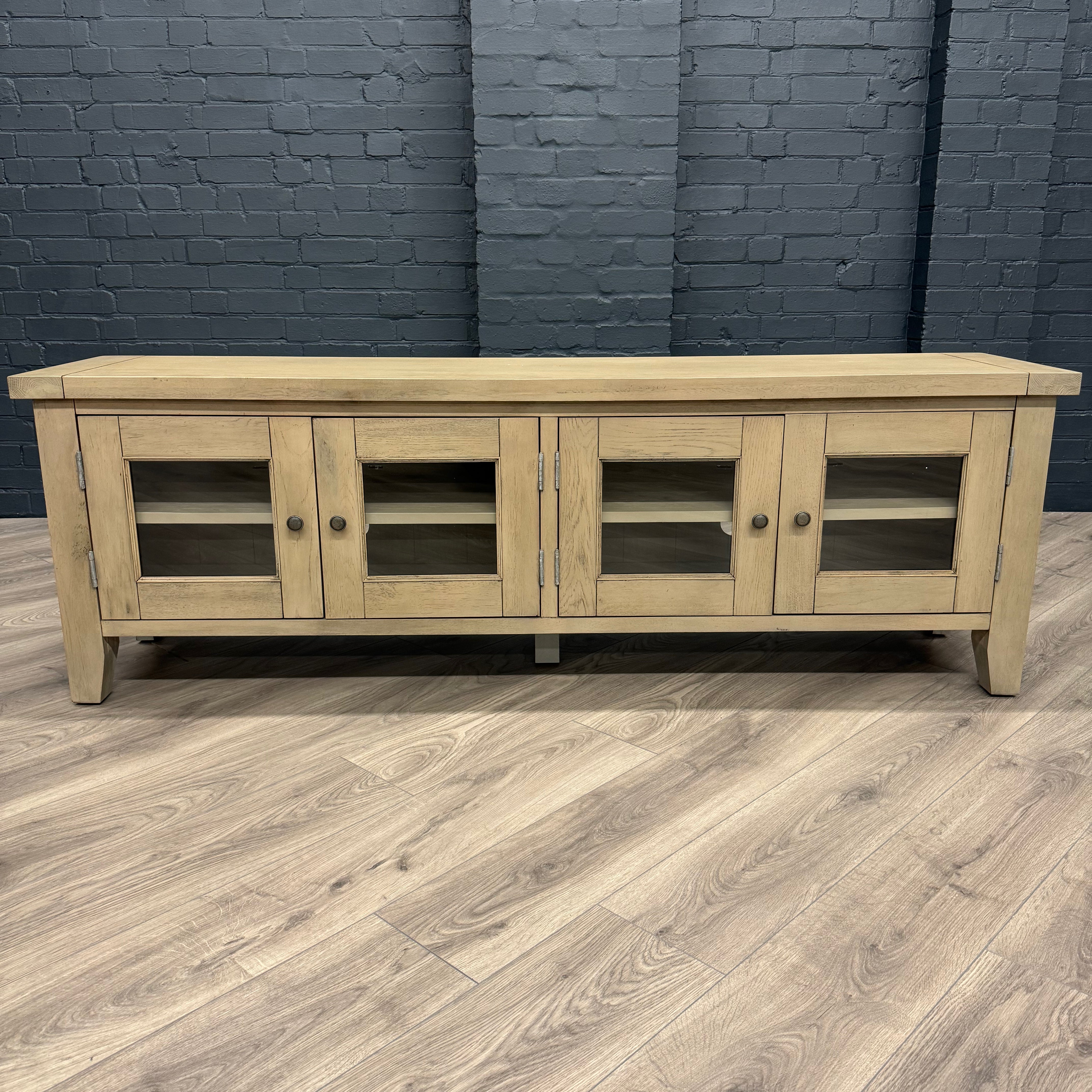 Suffolk Grey Oak - Extra Large TV Unit