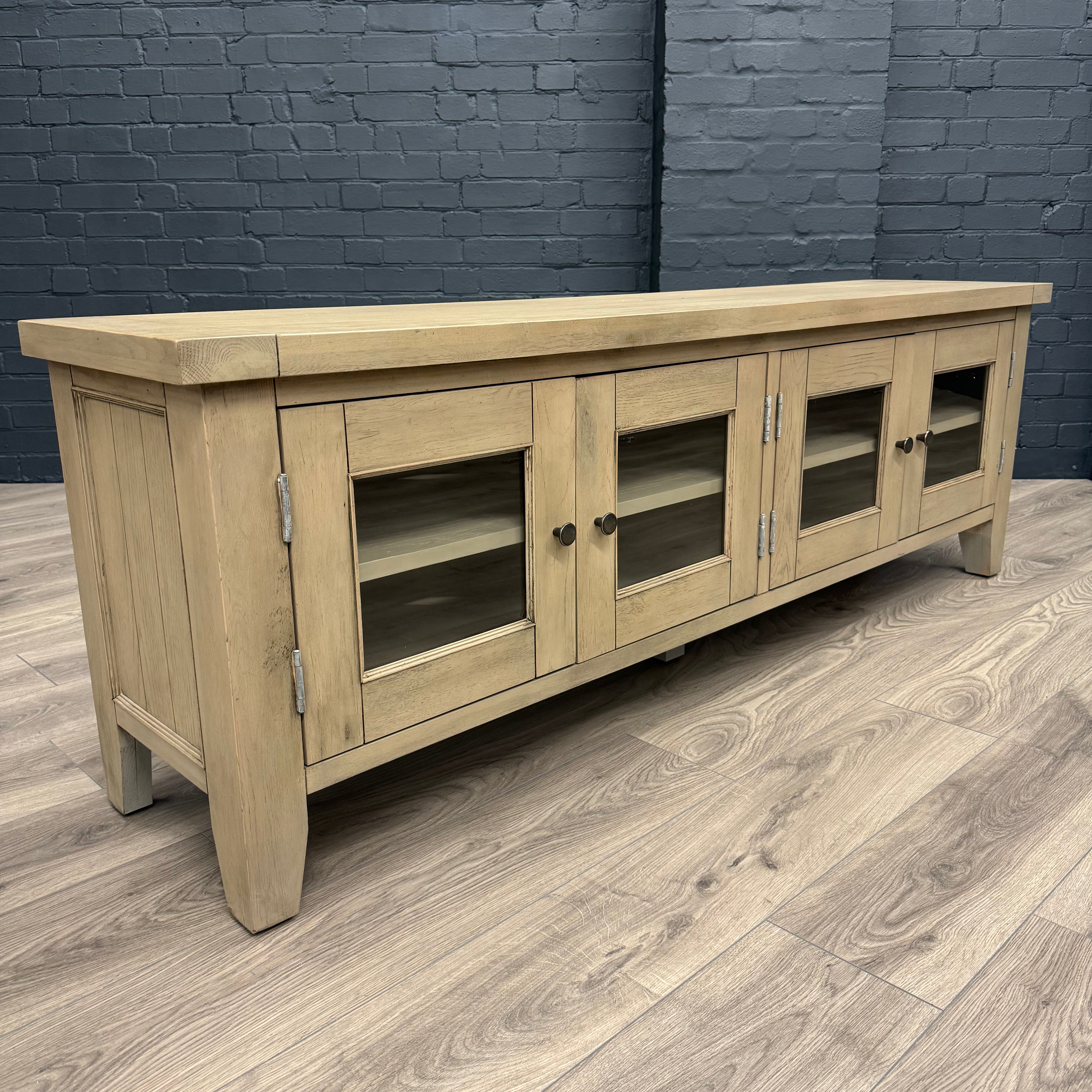 Suffolk Grey Oak - Extra Large TV Unit