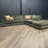 Inka Modular Sofa - 2 Corner 1 With Footstool - Vento Hunter