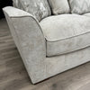 Fantasia Sofa - 2 Corner 1 with Stool - Kingston Silver (Sold)