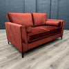 Kyle Sofa - 2 Seater - Plush Oxblood