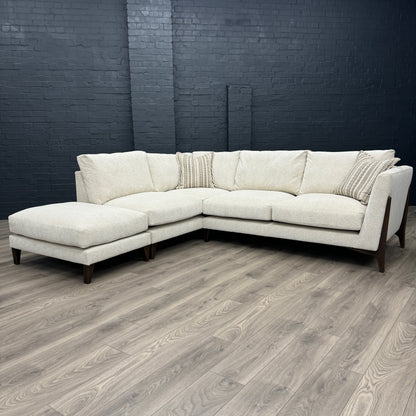 Ren Sofa - 1 Corner 2 With Stool - Lassie Linen (Showroom Clearance)