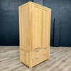 Oslo Premium Oak - 2 Door Wardrobe with Drawers - (Showroom Clearance)