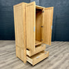Oslo Premium Oak - 2 Door Wardrobe with Drawers - (Showroom Clearance)