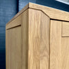Oslo Premium Oak - 2 Door Wardrobe with Drawers - (Showroom Clearance)