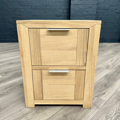 Oslo Premium Oak - Bedside Cabinet
