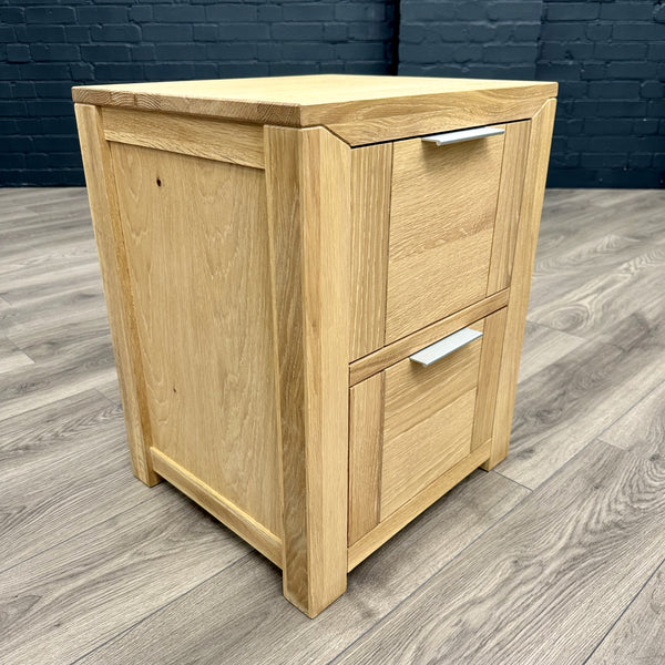 Oslo Premium Oak - Bedside Cabinet