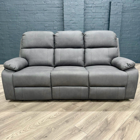 Stretford Sofa - 3 Seater - Electric Recliner - Dark Grey