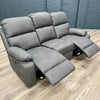 Stretford Sofa - 3 Seater - Electric Recliner - Dark Grey