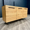 Industrial Premium Oak - XL 3 Door Sideboard