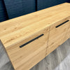 Industrial Premium Oak - XL 3 Door Sideboard